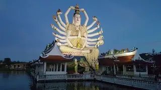 Wat Plai Laem &nbsp;Koh&nbsp; Samui 2021 -Virtual walking tour| Walks in Thailand