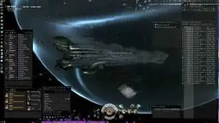 EVE Online Retribution. Прыжок через Titan HD