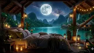 You Will Fall Asleep Without Noticing 🌙 | Static Camera, Flowing Water for Deep Sleep