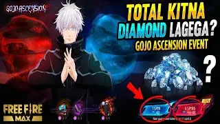 GOJO ASCENSION EVENT FREE FIRE | GOJO ASCENSION EVENT SPIN FREE FIRE | GOJO BUNDLE EVENT SPIN