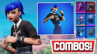 *NEW* BEST TWYN SKIN [STRYDER STYLE] [SEASON 4 BATTLE PASS] COMBOS! | Fortnite