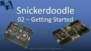 Getting Started with snickerdoodle