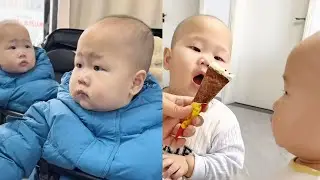 【超萌双胞胎】谁知道二胖这是在干什么?【西西和柚柚呀】#funny #funnybaby #cutebaby #萌娃 #搞笑
