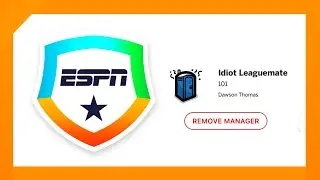 How to Remove Team Managers ESPN Fantasy