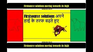 Firstsource solutions moving towards its high - fsl share price