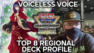Voiceless Voice - Top 8 Yugioh Regional Deck Profile [Feat. Bluestar899TCG] - Calgary May 2024