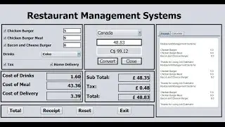 How to create Restaurant Management Systems in Java NetBeans - Tutorial 1