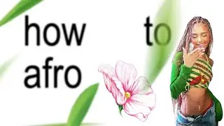 how to afro