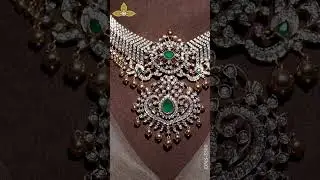 Diamond Necklace | DNS-3580 |Tiraa by Tibarumal Jewel | #diamondnecklaceset