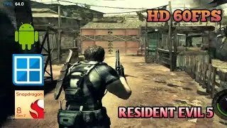 Resident Evil 5 (HD 60FPS) | Winlator 11 | Snapdragon 8 Gen 2 | Windows Emulator 