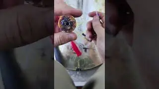 чистим забитый пластик в 3д принтере нагревательного блока