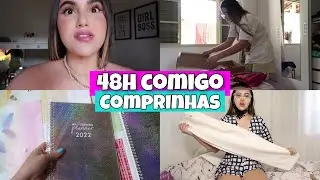 48H COMIGO: MUITAS COMPRINHAS, TIREI OS PONTOS, VOLTEI AOS TRABALHOS ✨ - BRUNA EROLES