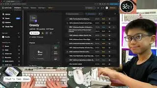 LeetCode | Python | HHKB Type-S | 40 min real time | no talking | EP-54