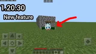 New minecraft pe/be 1.20.30 feature