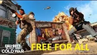 BLACK OPS COLD WAR  FFA ON GRAZY NUKETOWN  😊😊😊