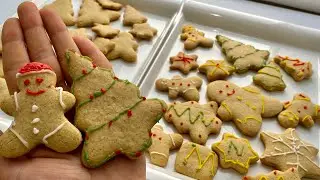 YILBAŞI KURABİYESİ /🎁CHRİSTMAS COOKİE nasıl yapılır ? zencefilli kurabiye