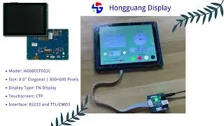 8.0-inch HMI Intelligent TFT LCD module