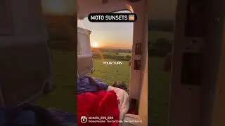 Had to try this audio trend on this clip.. #vanlife #fun #viral #sunset #vancamping #dirtbike