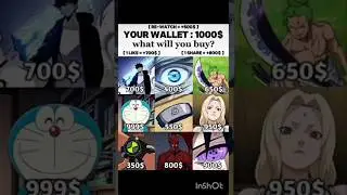 [What will you buy🤔]#viral #anime #naruto #doraemon #edit