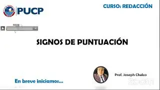 SIGNOS DE PUNTUACIÓN (PUCP) / Full práctica