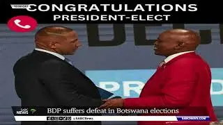 Botswana Elections | BDP suffers defeat