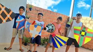 RENAN FOI SOLTAR PIPA COM OS AMIGOS E FICOU NERVOSO