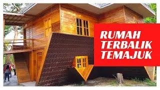 Rumah Terbalik Temajuk Sambas