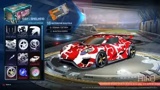 Rocket League Showing new Velocity Crate