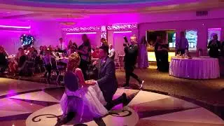 My talented brother Andrew singing to his bride.