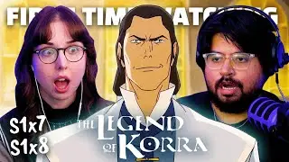 Tarrlok Makes His Move | The Legend of Korra Season 1 Chs 7-8 REACTION | FIRST TIME WATCHING
