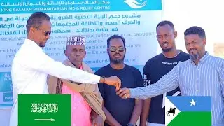 Boqorka Sucuudiga Oo Waqoyi Bari Dhaqaale Ku Taageeray