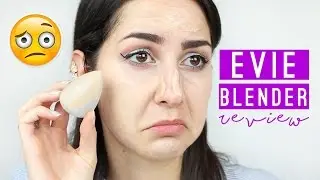 EVIE BLENDER REVIEW | TEXTURED SILICONE MAKEUP SPONGE | QUEENSHIRIN