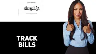 How to track bills in simplifi