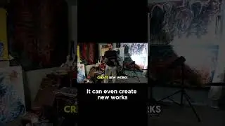 AI Art - Pushing Creative Boundaries! #facts #robotics #bostondynamics #spaceexploration #nature