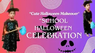 School Halloween Celebration 🎃| Arshifa&rsquo;s Cute Witch Look & DIY Magic Wand #halloween#halloweenideas