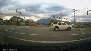 Driving to Midvale, from South Jordan, in Utah