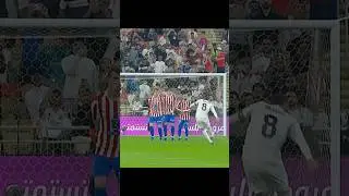 This angle of Fede Valverde' Freekick goal is unreal😱 Atl&eacute;tico Madrid vs Real Madrid #fedevalverde