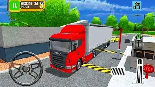 Scania Logistics Truck Driving - Truck Driver: Depot Parking Simulator #2 - Android Gameplay