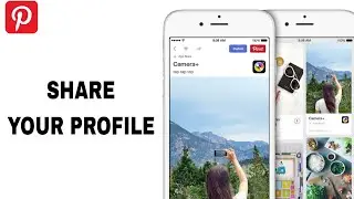 How To Share Your Profile On Pinterest App | Step By Step