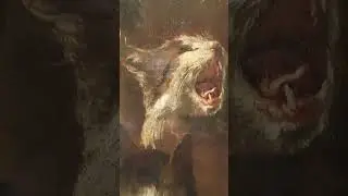 Питер Буль. Этюды кошачьей головы. #искусство #живопись