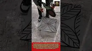 Angle Grinder work Tool with Precision Disc for Artistic Tile Engraving#worktool#tool