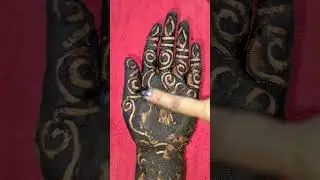 Stylish Mehndi Design &hearts;️ #shorts  #mehndi #trending #stylish #latest #arabic #henna #mehandi #video
