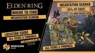 Elden Ring 4K - Where to Find and How to Get Incantation Scarab helm - Location guide! Faith builds!