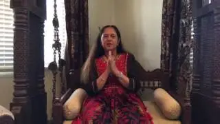 Well known singer and music teacher of bay area - Darshana Bhuta-Shukla wishing on tahuko 10th