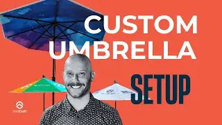 Custom Shade Umbrella Setup Walkthrough | 7.5ft. & 9ft. Models | TentCraft Accessories