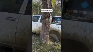 Bog hole mayhem #4x4 #sendit #landcruiser #fyp