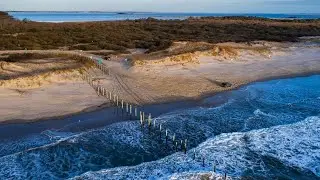 Beautiful Corolla Beach North Carolina United States 🇺🇸 - Cinematic Drone View