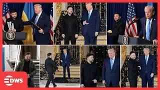 ZELENSKIY VISIT HIGHLIGHTS: Trump & Zelenskiy Hold Florida Meeting Amid Ukraine Peace Plan | AC1Z