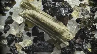 Black Beach Sand [Zooming in to the microscopic level]