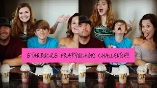 Starbucks Frappuchino Challenge!!